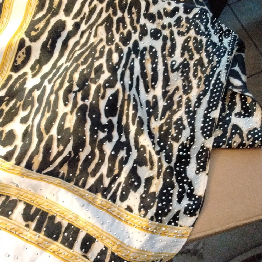 Adrienne Vittardini Resortwear Kimono & Hat Set w/free Tote - Picture 5 of 6